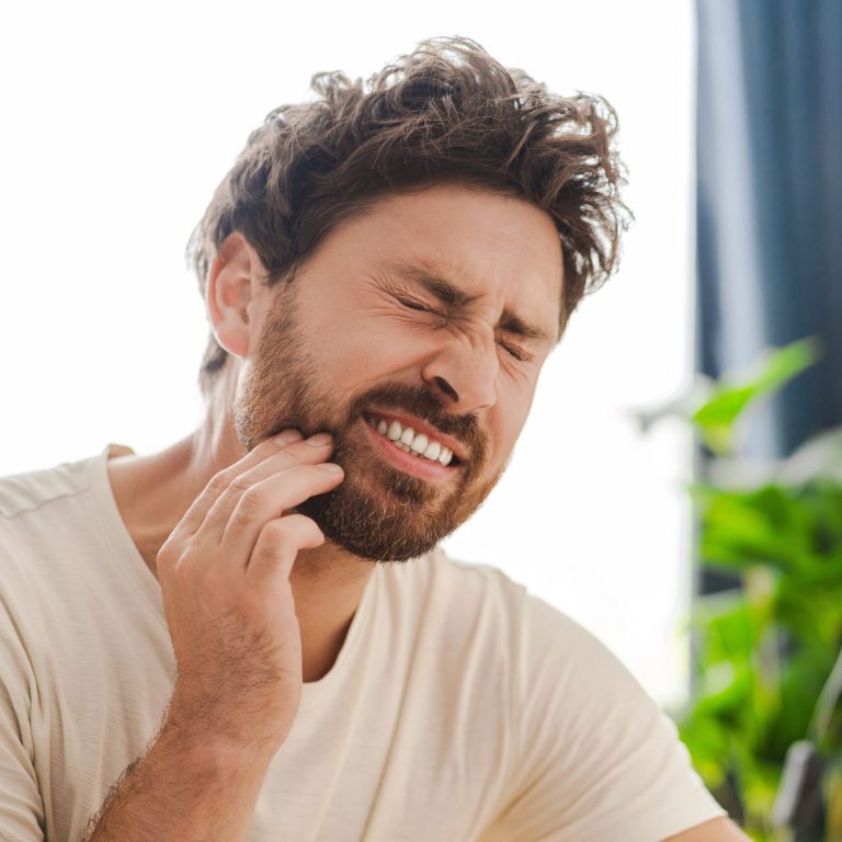 Portrait,Of,Young,Man,Suffering,From,Tooth,Pain,Ache.,Dental